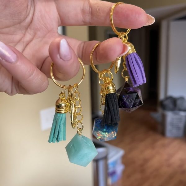 Dice Keychain