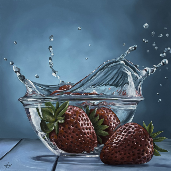 Splashes of Strawberry