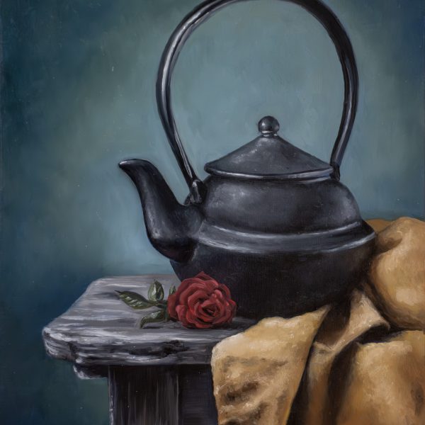 Cast Iron Teapot Still Life